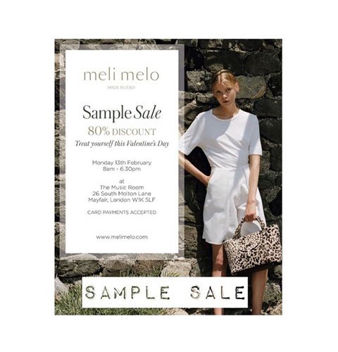 Meli Melo Sample Sale - HouseandHeels
